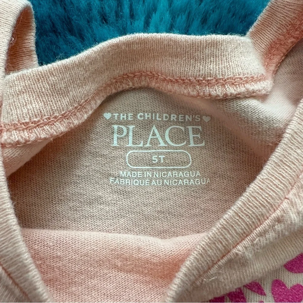 The Children’s Place Toddler Girl Short Sleeve Graphic Tee Size 5T